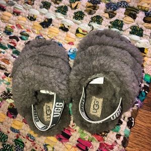 UGG baby fluff yeah slides